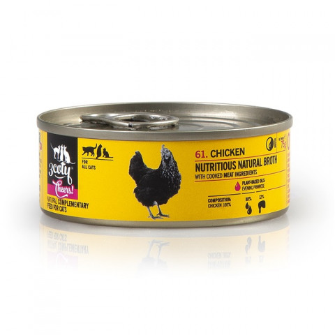 3COTY Chicken Cheers! - nassfutter für Katzen - 12x75g - Fotogalerie 12