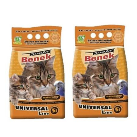 CERTECH Super Benek Universal Natürlich - klumpendes Katzenstreu 2x5l - Fotogalerie 1