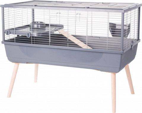ZOLUX Neolife 100 grey - Käfig für heimischen Cavia - Fotogalerie 1