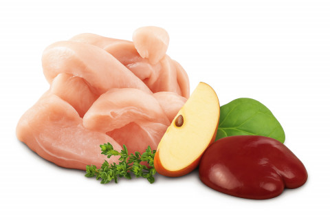 SHELMA Chicken and liver pate - nassfutter für Katzen - 6x100g - Fotogalerie 5