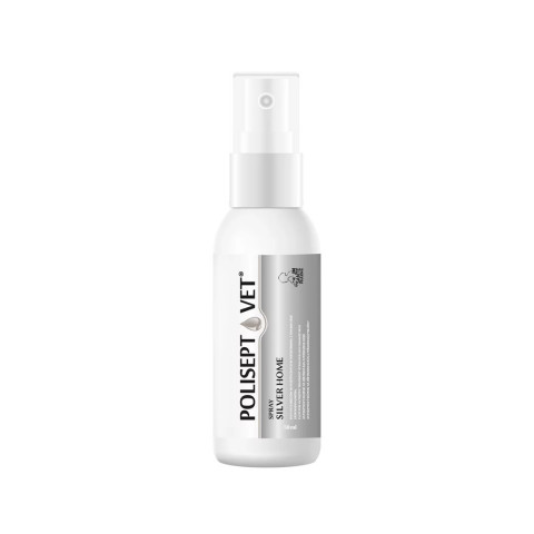 JM SANTE Polisept Vet Spray silver home spray - spray für wunden bei hund und katze – 50ml - Fotogalerie 1