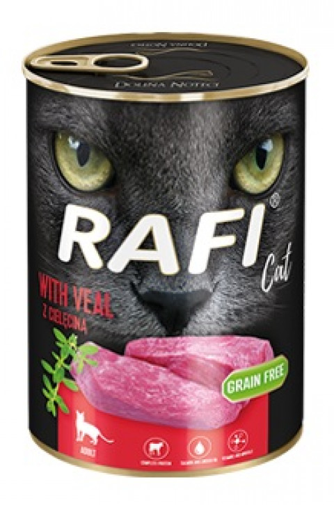 DOLINA NOTECI Rafi Cat Adult with veal - Nassfutter für Katzen - 400g - Fotogalerie 1