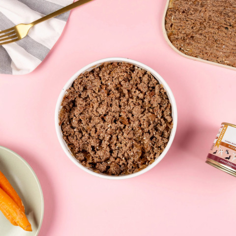 PERRO Junior Pork with carrot - nassfutter für Hunde - 850g - Fotogalerie 2