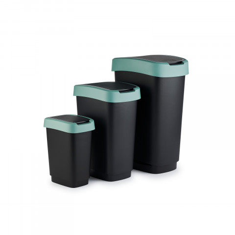 ROTHO Twist Green - mülleimer – 25l - Fotogalerie 4