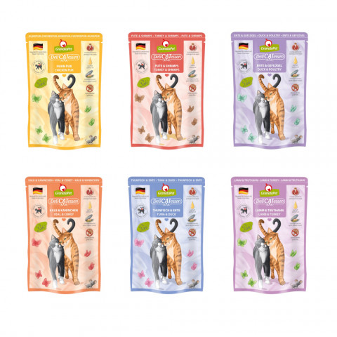 GRANATAPET DeliCATessen MIX 6 GESCHMÄCKER - Nassfutter für Katzen - 6x85g - Fotogalerie 1