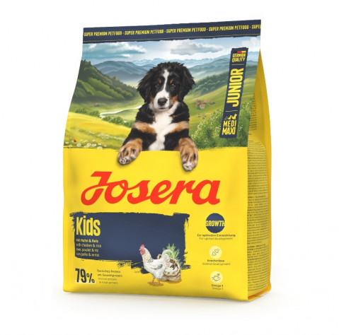 JOSERA Kids Medium/Max Chicken - trockenfutter für Hunde - 3kg - Fotogalerie 1