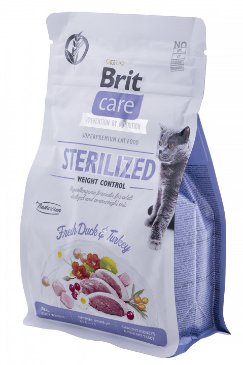 BRIT Care Grain-Free Sterilized Weight Control - Trockenfutter für Katzen - 400 g - Fotogalerie 4
