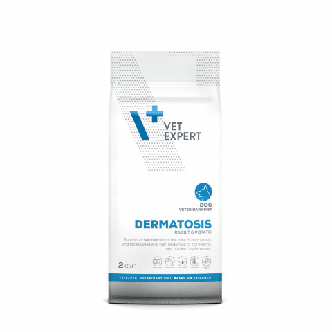 VET EXPERT Veterinary Diet Dermatosis Dog Kaninchen & Kartoffel - Trockenfutter für Hunde - 2 kg - Fotogalerie 4