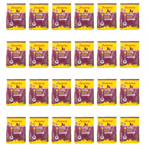 JOSERA Adult Festival - Trockenfutter für Hunde - 24x900 g - Fotogalerie 1