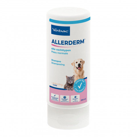  VIRBAC Allerderm normale haut - shampoo für hunde und katzen - 250 ml - Fotogalerie 1