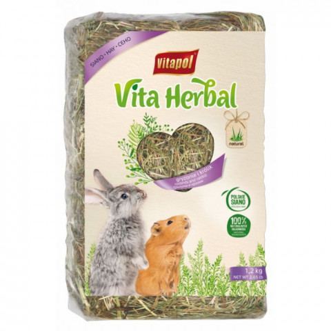 VITAPOL Vita Herbal - Heu für Nagetiere - 1,2 kg - Fotogalerie 1