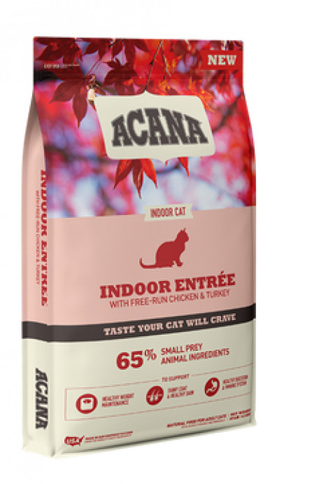 Acana Indoor Entrée Katzen-Trockenfutter 4,5 kg Adult Huhn - Fotogalerie 3