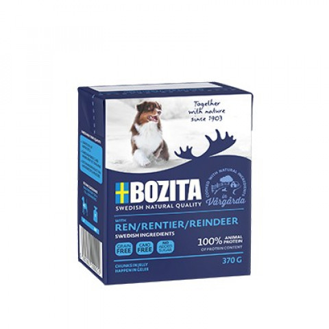 BOZITA mit Rentier in Gelee - Hunde-Nassfutter - 370g - Fotogalerie 1