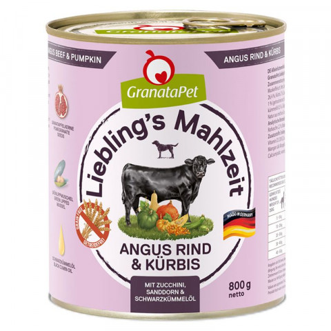 GRANATAPET Liebling's Mahlzeit MIX 6 GESCHMÄCKER - Nassfutter für Hunde - 6x800g - Fotogalerie 6