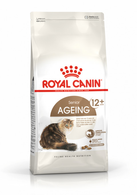 Royal Canin Senior Ageing 12+ Trockenfutter für Katzen 2 kg - Fotogalerie 1