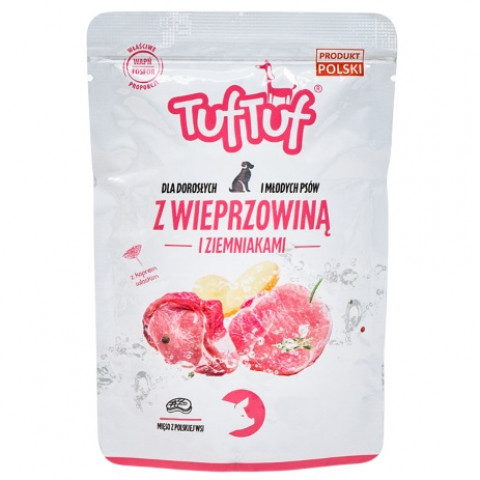TUF TUF with pork and potatoes - Nassfutter für Hunde - 24x300g - Fotogalerie 2
