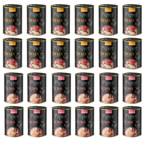 DOLINA NOTECI Piper Animals MIX Flavours - Nassfutter für Katzen - 24x400g - Fotogalerie 1