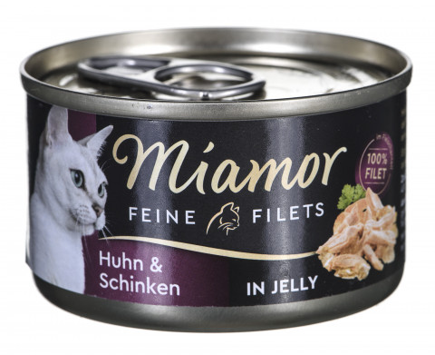 Miamor Katzen feuchtes Futter Huhn mit Schinken und Reis 100 g - Fotogalerie 1