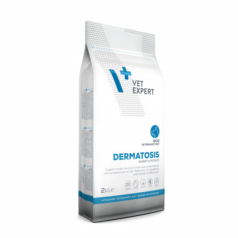 VET EXPERT Veterinary Diet Dermatosis Dog Kaninchen & Kartoffel - Trockenfutter für Hunde - 2 kg - Fotogalerie 3