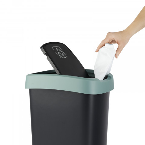 ROTHO Twist Green - mülleimer – 10l - Fotogalerie 3