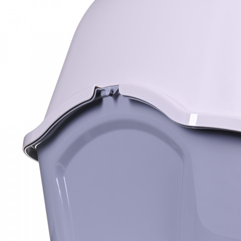 DIAMENTIQ BAYA white/light grey - Katzentoilette - 55,5 x 40 x 38,7 cm - Fotogalerie 12