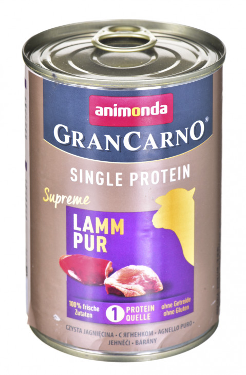 animonda GranCarno 4017721824286 Hunde-Dosenfutter Lamm Adult 400 g - Fotogalerie 1