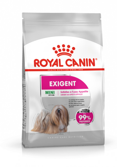 ROYAL CANIN Mini Exigent - Trockenfutter für wählerische Hunde - 1kg - Fotogalerie 1