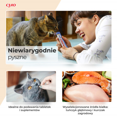 INABA Churu Varieties Chicken - Katze behandeln - 50 x 14g - Fotogalerie 6