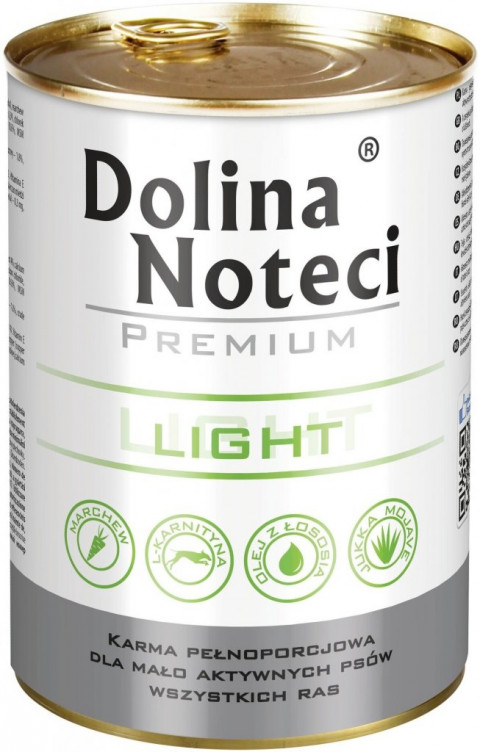 DOLINA NOTECI Premium Light - Nassfutter für Hunde - Schweinefleisch, Huhn - 400 g - Fotogalerie 1