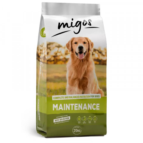 MIGOS Maintenance - trockenfutter für Hunde - 20kg - Fotogalerie 1