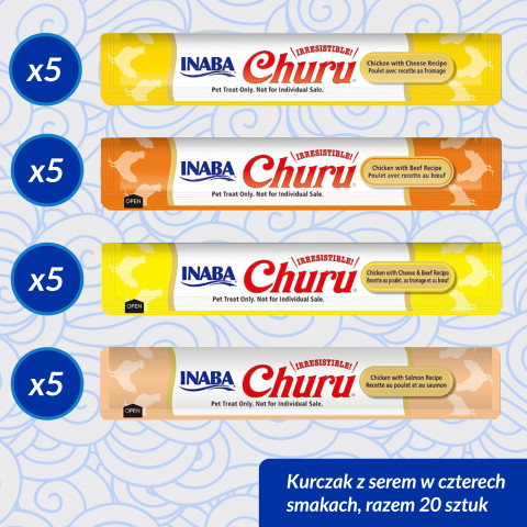 INABA Churu Variety box Chicken and beef - Katze behandeln - 20 x 14g - Fotogalerie 3