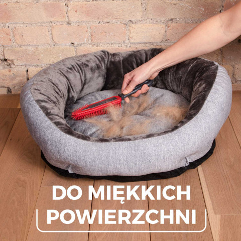 VILEDA Pet Pro Elektrostatischer Bürste für Tierhaare und Haare + GRATIS! Vileda PET PRO Mikrofasertuch M 70x45 cm - Fotogalerie 17