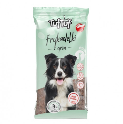 TUF TUF Frikadellen Mix aus 4 Geschmacksrichtungen – Hundesnack – 12x70g - Fotogalerie 10
