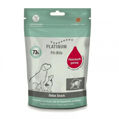 PLATINUM Fit-Bits Detox – Leckerli für Hunde – 2x150g - Fotogalerie 2