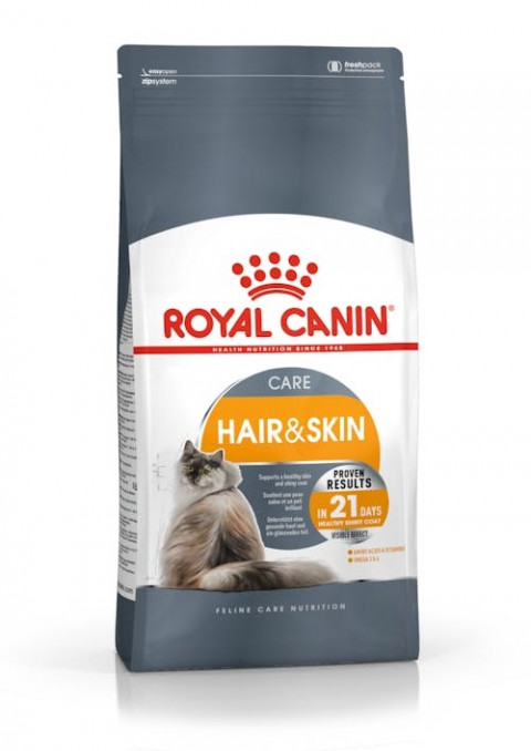 Royal Canin Hair & Skin Care Adult Trockenfutter für Katzen 2 kg - Fotogalerie 1
