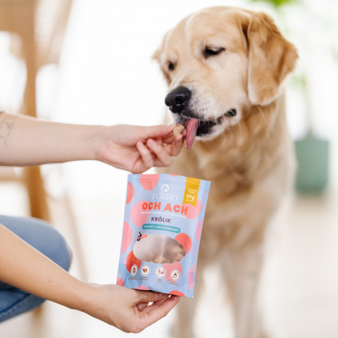 PERRO Och Ach Rabbit - leckerli für hunde - 40g - Fotogalerie 2