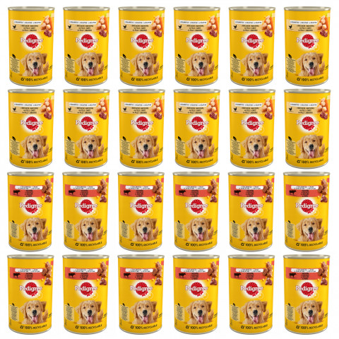 Pedigree 5900951015830 Hunde-Dosenfutter Rind Adult 400 g - Fotogalerie 1