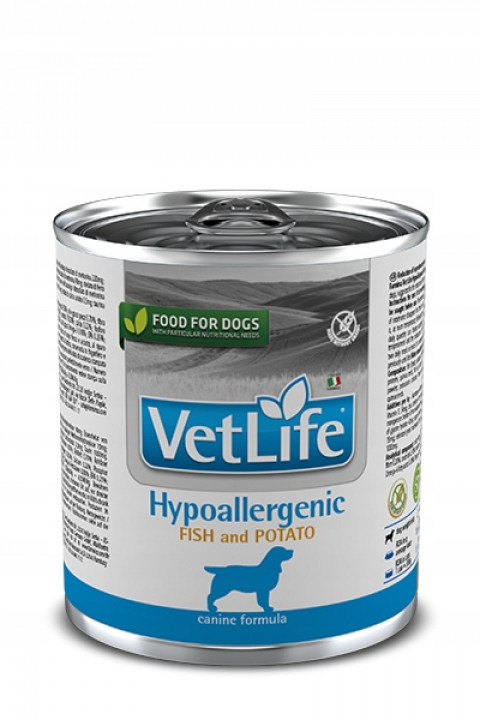 FARMINA Vet Life Canine Hypoallergenic Fish&Potato – Nassfutter für ausgewachsene Hunde 6 x 300 g - Fotogalerie 5