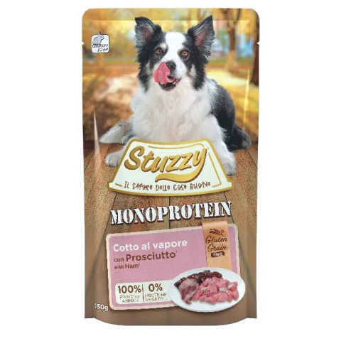 STUZZY Monoprotein Ham - nassfutter für Hunde - 150 g - Fotogalerie 1
