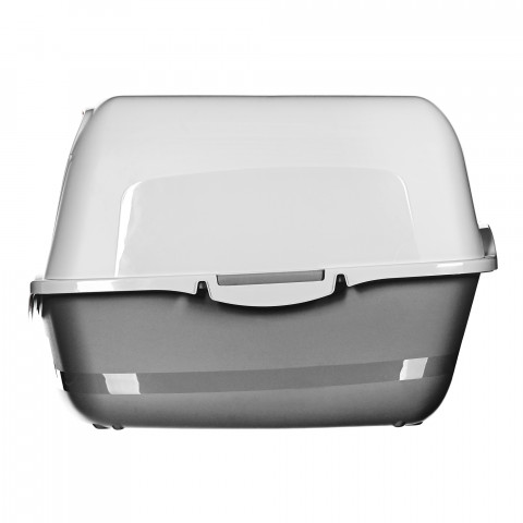 DIAMENTIQ BAYA light grey/dark grey - Katzentoilette - 55,5 x 40 x 38,7 cm - Fotogalerie 14