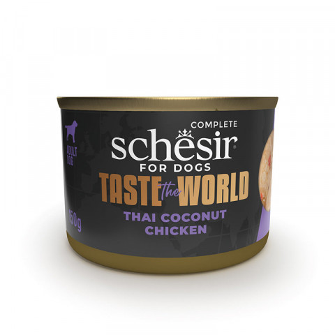 SCHESIR Taste the world Chicken thai coconut - Nassfutter für Hunde - 150g - Fotogalerie 1