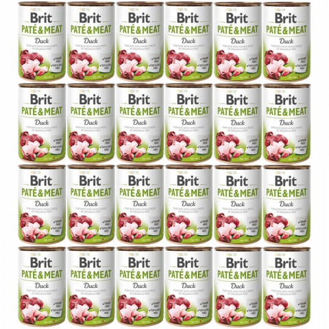 BRIT Paté & Meat Ente - Nassfutter für Hunde - 24x400g - Fotogalerie 1