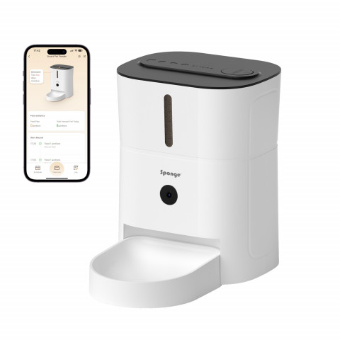 SPONGE Pet Feeder Smart Camera - intelligenter futterautomat für haustiere – 3l - Fotogalerie 3
