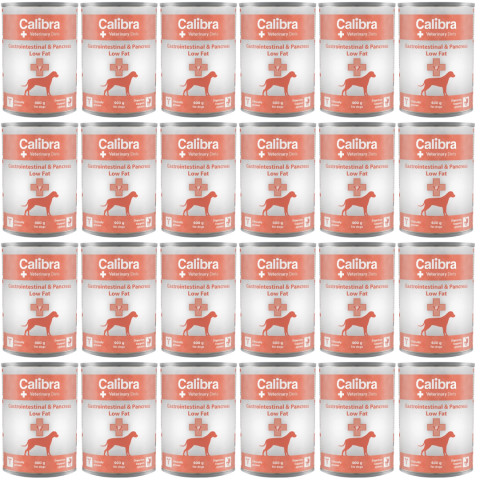 CALIBRA Veterinary Diets Gastrointestinal Low Fat - Nassfutter für Hunde - 24x400g - Fotogalerie 1