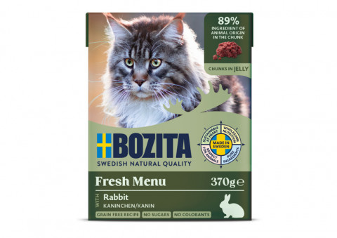 BOZITA Kaninchen in Gelee - Nassfutter für Katzen - 370 g - Fotogalerie 1