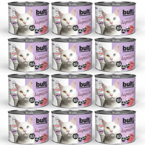 BULTI Rich in lamb - nassfutter für Katzen - 12x200g - Fotogalerie 1
