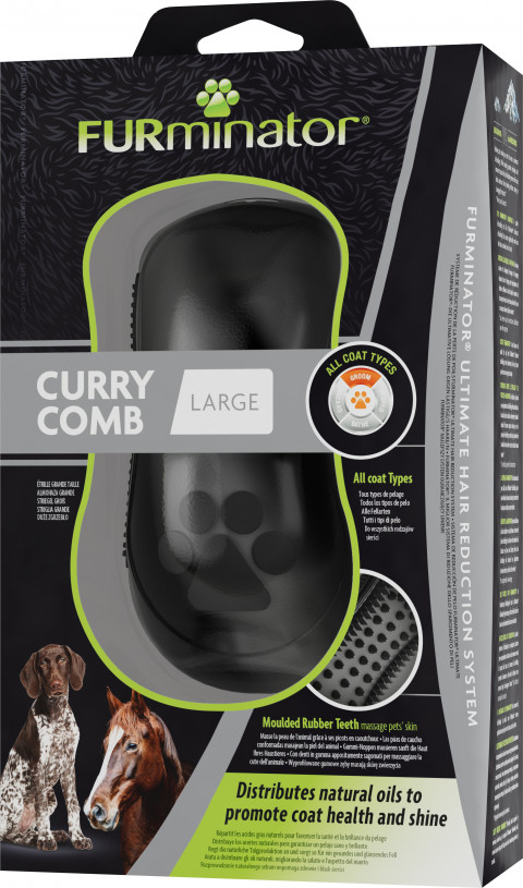  FURminator - gummibürste für hunde und pferde - L - Fotogalerie 2