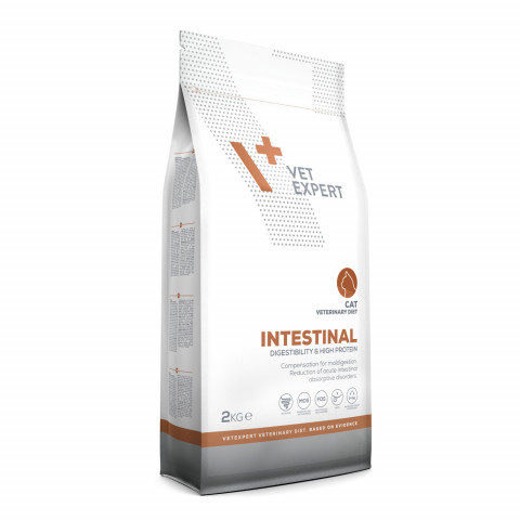 VET EXPERT Veterinary Diet Intestinal Cat - Trockenfutter für Katzen - 2 kg - Fotogalerie 3