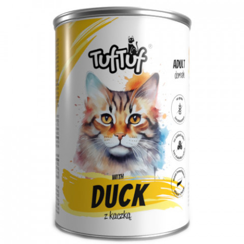 Tuf Tuf Mielonka Mix 3 Geschmacksrichtungen - Nassfutter für Katzen - 24x400g - Fotogalerie 2