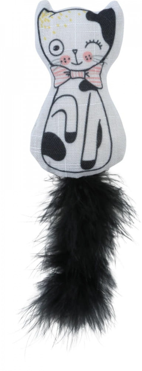 ZOLUX Chatouille Cat with feathers and catnip - spielzeug für katzen - 13cm - Fotogalerie 2